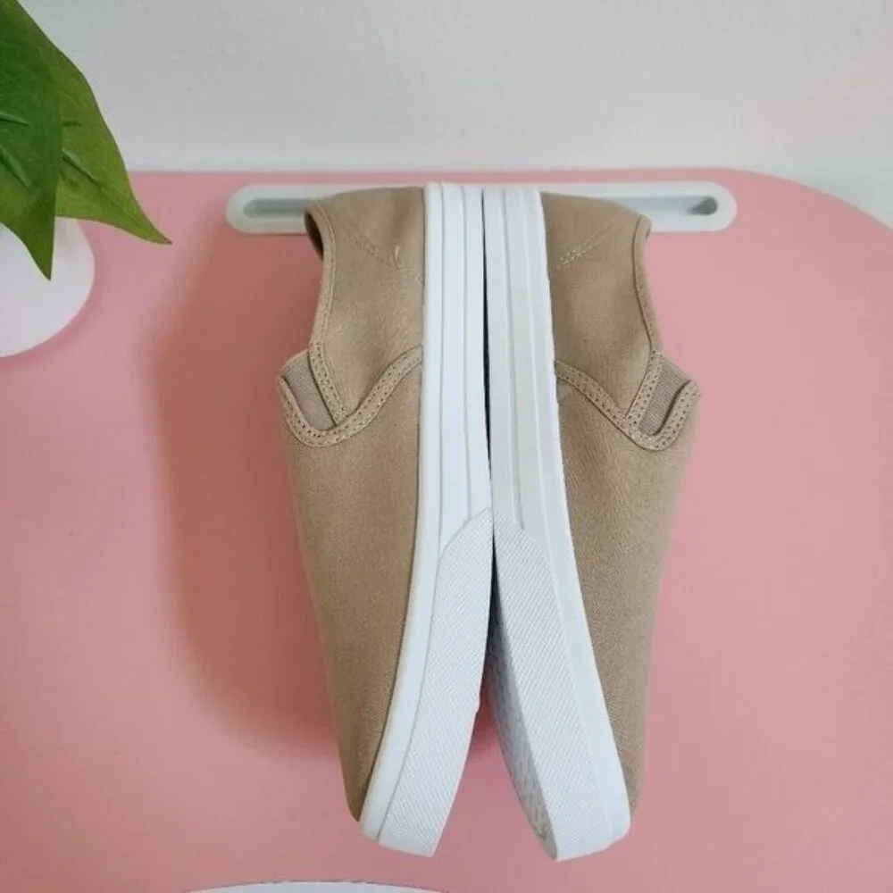West Loop Beige Slip-On Sneakers